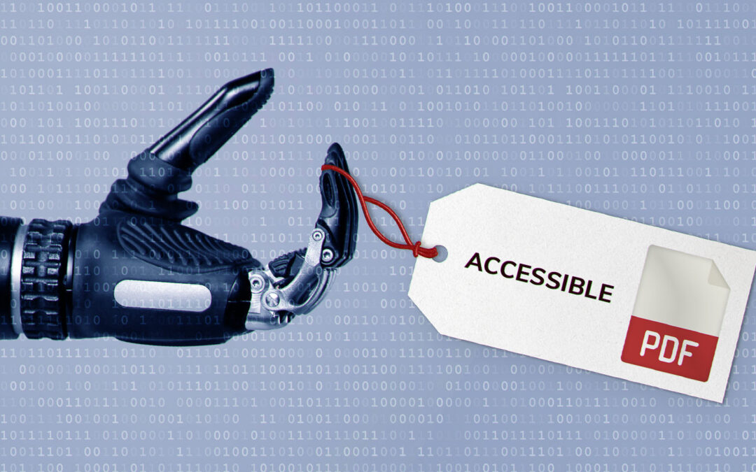 Accessibility thanks to Document Software and AI